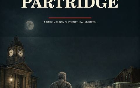 The town of Partridge at night
